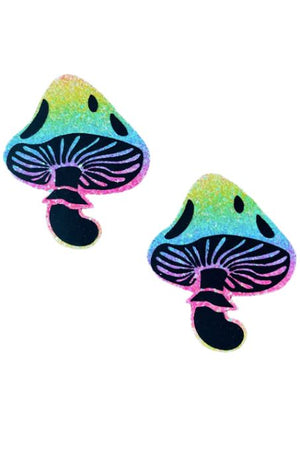 Rainbow Toadstool Rave Pasties