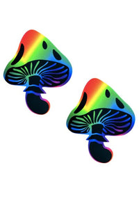 Rainbow Toadstool Rave Pasties