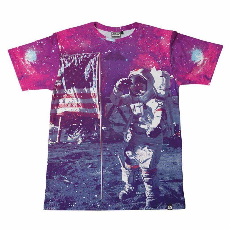 Astronaut Flag T-Shirt