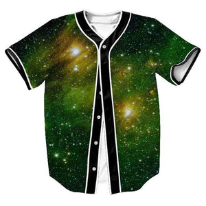 Green Galaxy Jersey