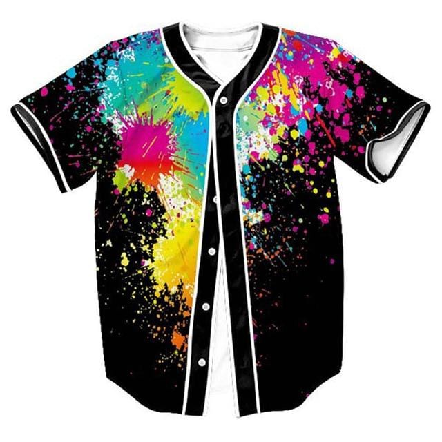 Black Paint Jersey