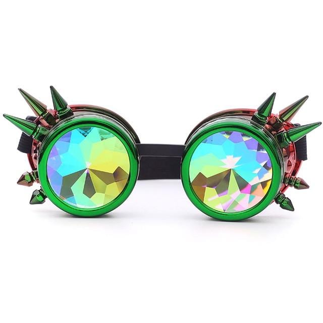 Spiked Watermelon Rave Goggles