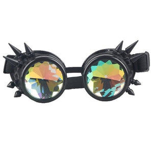 Spiked Black Rave Goggles